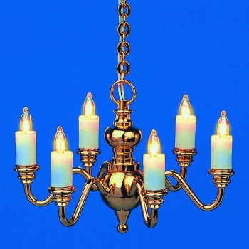 6-lamp chandelier - BRILLIANT Series