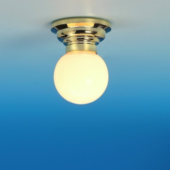 Ceiling lamp with glass ball, MiniLux