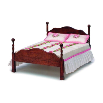 Chippendale Baldachin Doppel-Bett