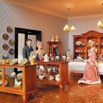 Furniture construction set - porcelain shop