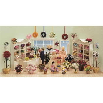 Furniture construction set - Flower shop