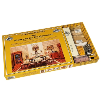 Komplettpackung Biedermeier Esszimmer, inkl. Zubehör