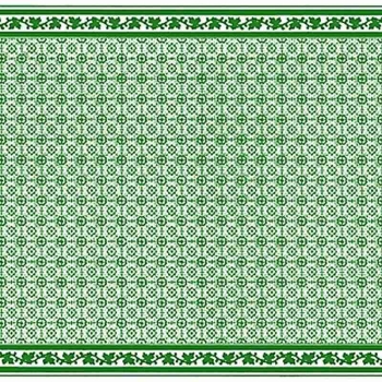 Green tile wallpaper
