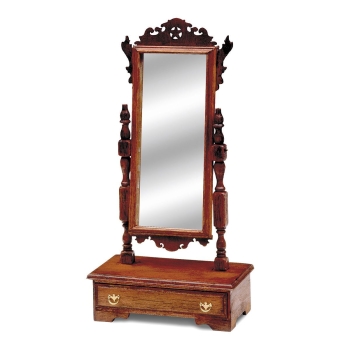 Chippendale standing mirror