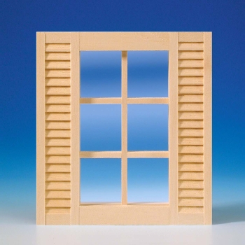 Window with lattices