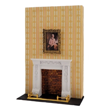 Victorian fireplace mantle