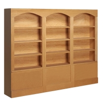 Three-part shelf, ready-made furniture - 2nd choice