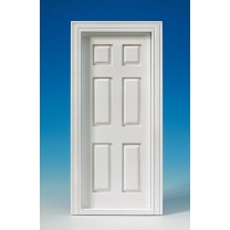 Panel door, white
