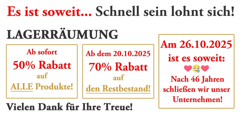 Nutzen Sie diese letzte Chance Ihren Traum zu verwirklichen!