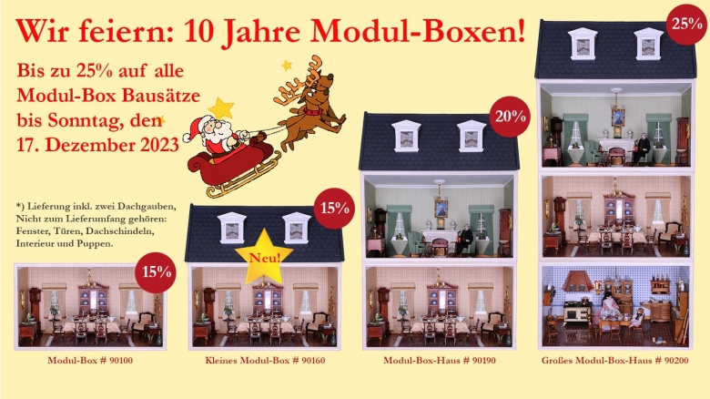 Das Modul-Box-Haus vom Nikolausi wird 10 Jahre jung!