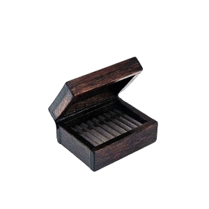 Cigar box made of wood