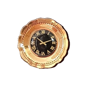 Wanduhr, Messing