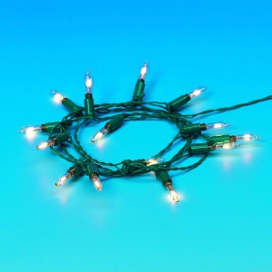 Christmas tree string of lights
