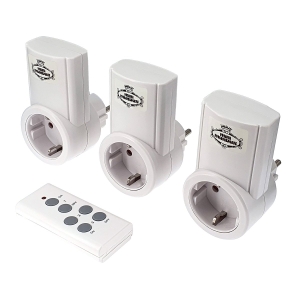 Wireless remote control power sockets