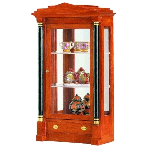 Biedermeier glass cabinet