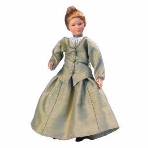 Lady in dress with jacket