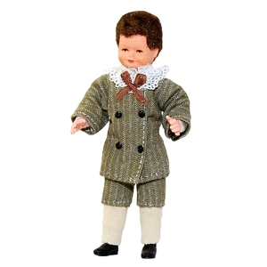 Boy in the summer outfit
