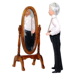 Grandpa with suspenders