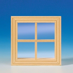 Window with lattices