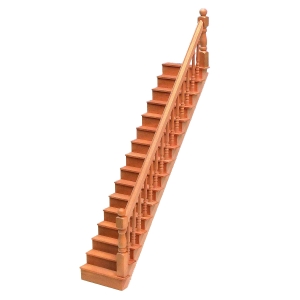 Geradläufige Treppe