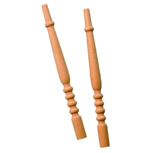 Round railing rods