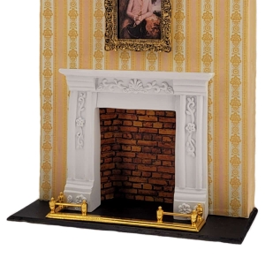 Victorian fireplace mantle