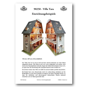 Villa Tara-Einrichtungsbei- spiele, 12 Seiten