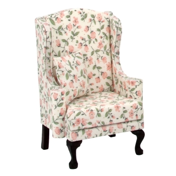 Chippendale wing chair