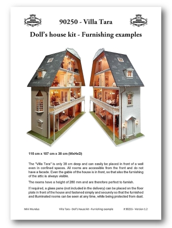 Doll's house kit - Furnishing examples