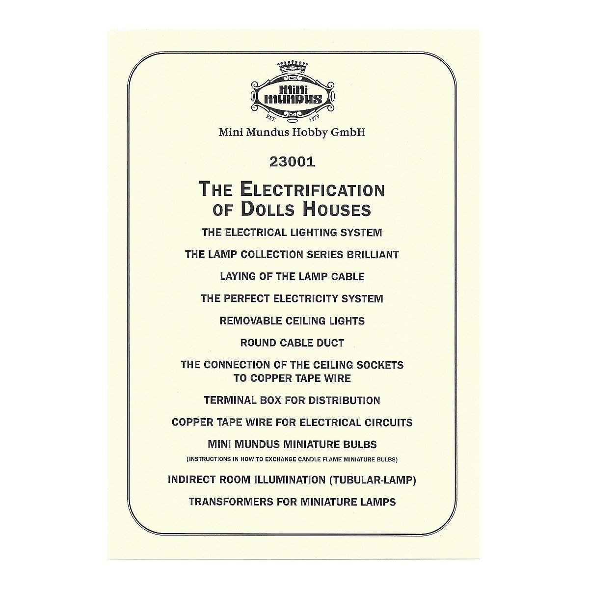 Instructions - Electrical installation (EN) Instructions - Electrical installation (EN)