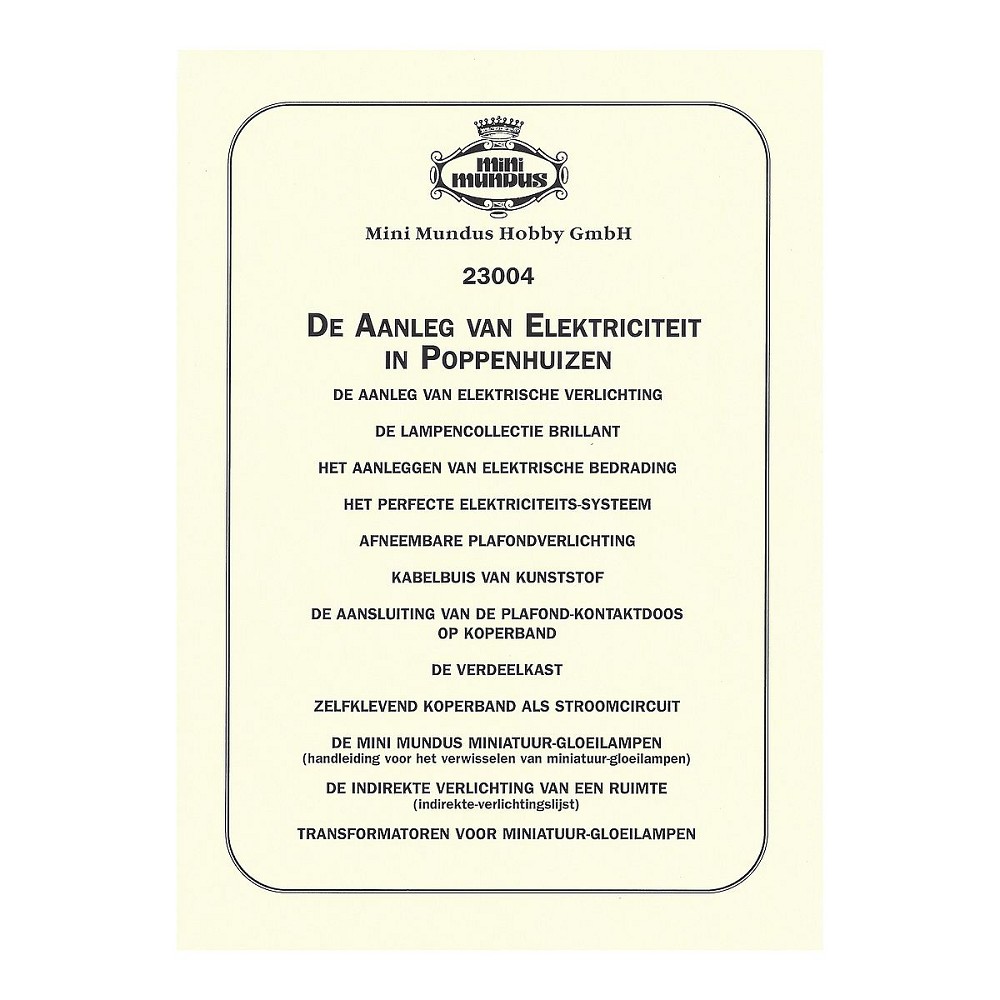 De Aanleg van Electriciteit (NL) De Aanleg van Electriciteit (NL)