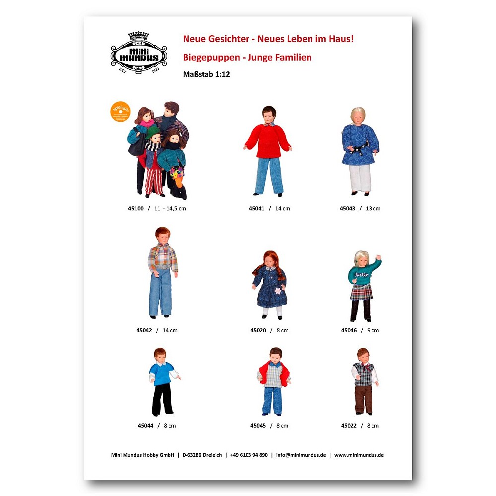 ONLINE Katalog: "Biegepuppen" ONLINE Katalog: "Biegepuppen"