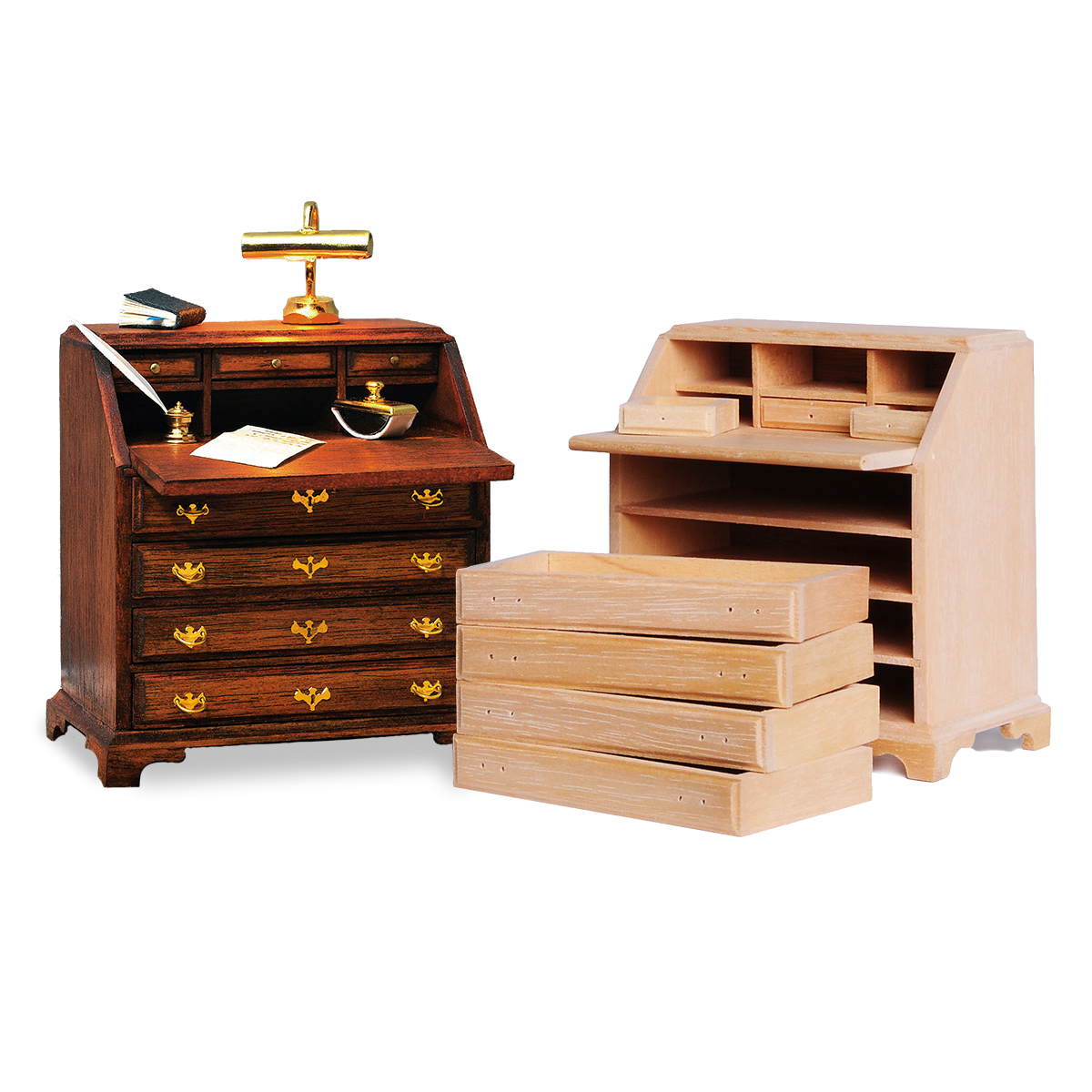 Chippendale writing desk