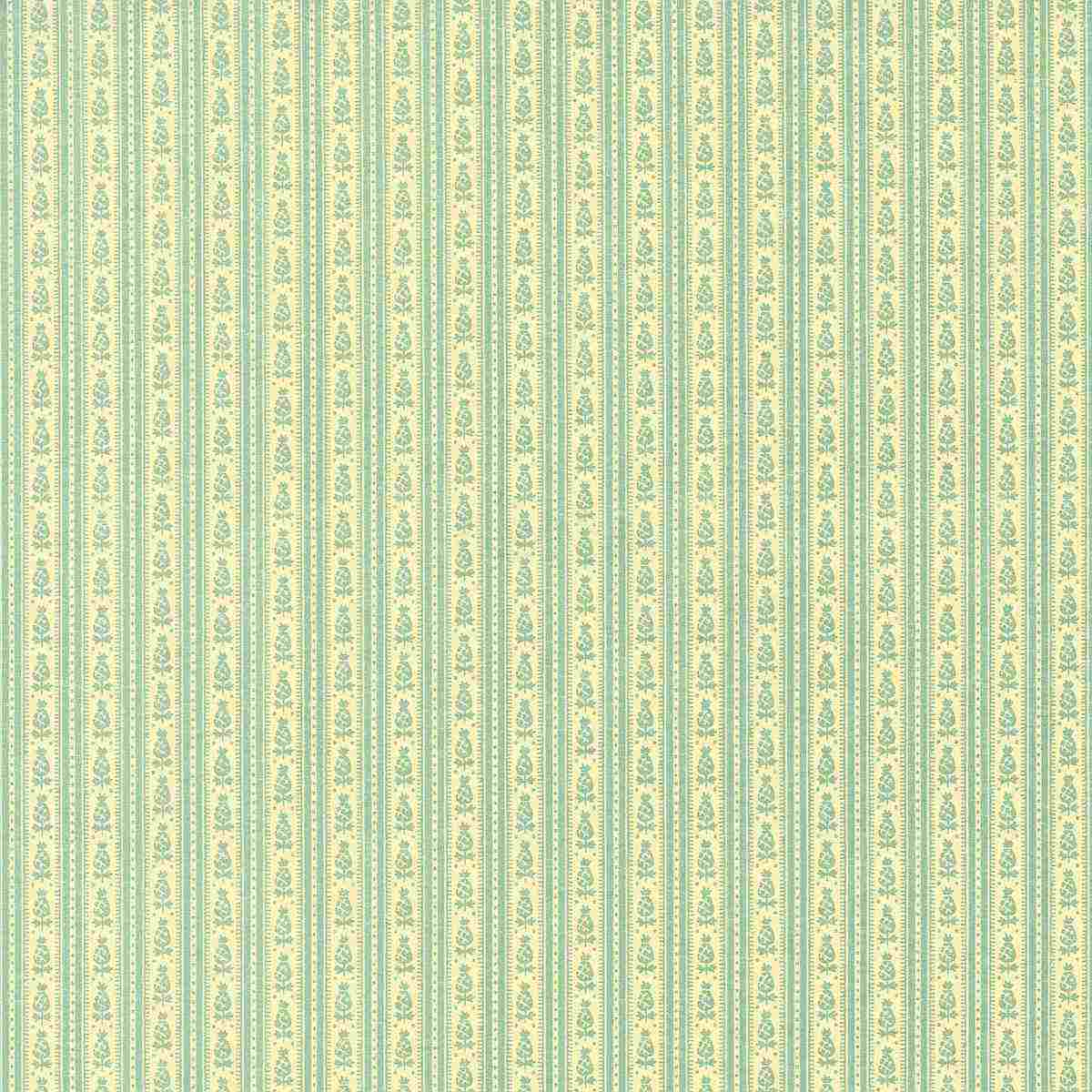 Silver green stripe wallpaper | Pinstripe silver green | Erica Wakerly
