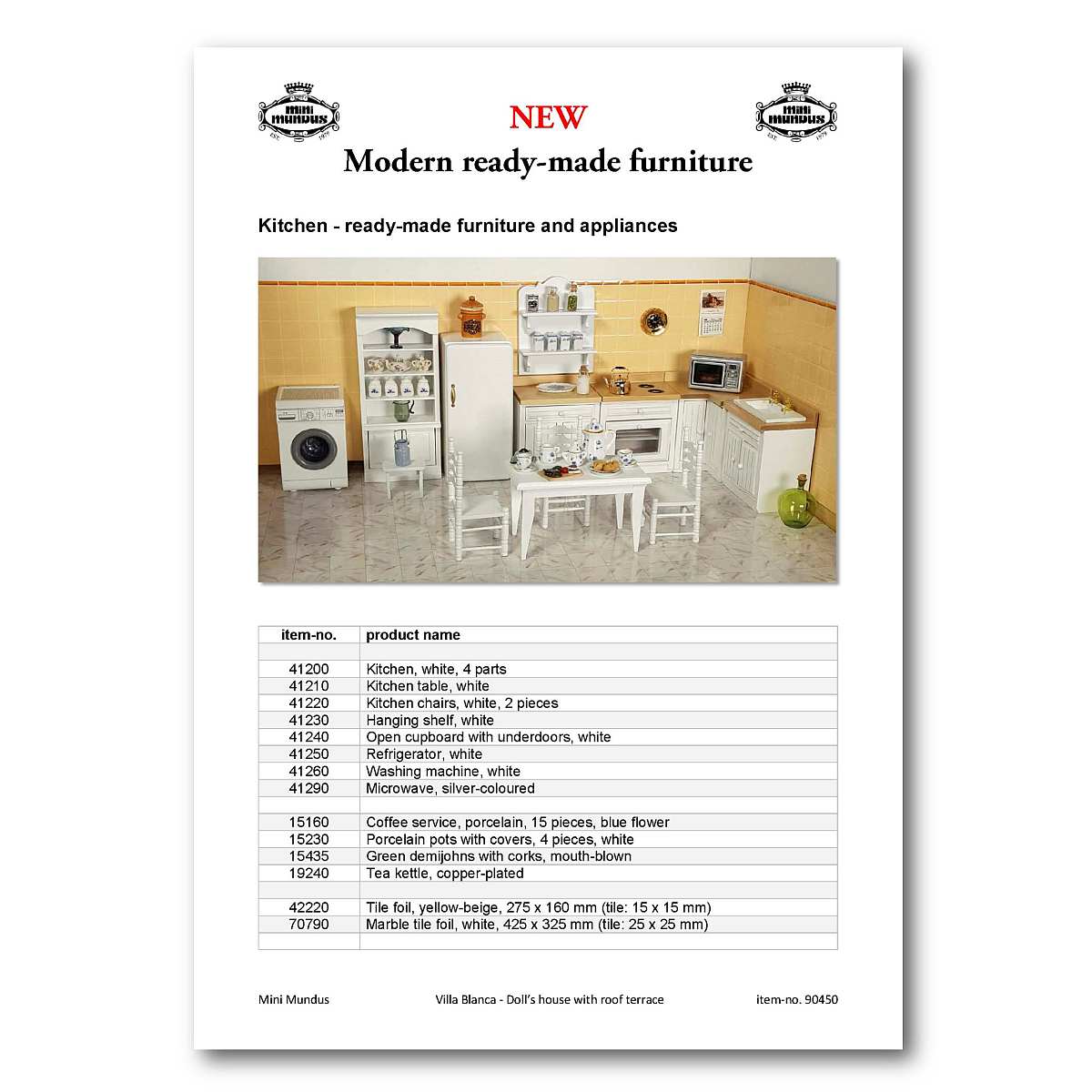 ONLINE Catalogue: "Ready-made Furniture" ONLINE Catalogue: "Ready-made Furniture"