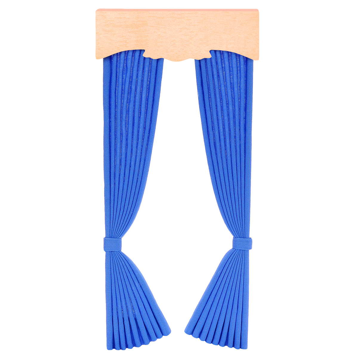 Fenster Vorhang Blau SOND FV 970