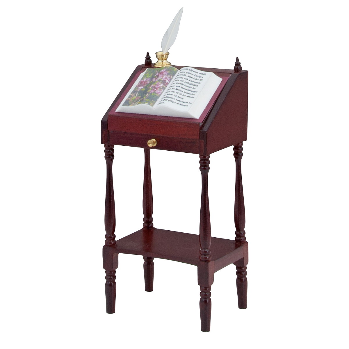 Lectern With Fold Down Writing Panel 95045