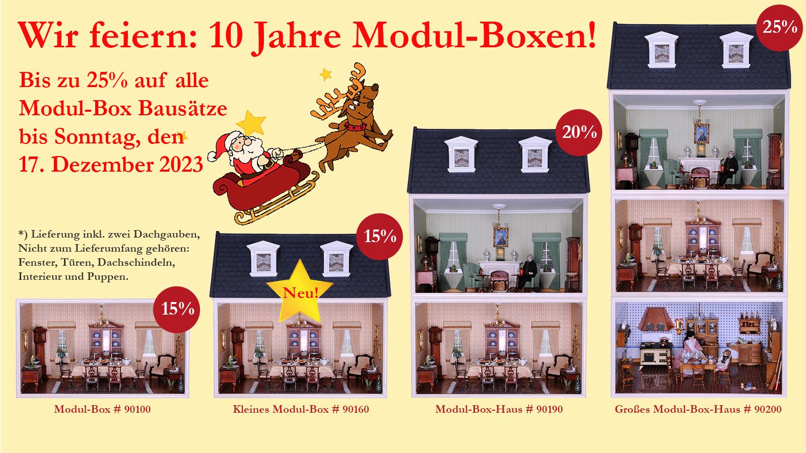 Das Modul-Box-Haus vom Nikolausi wird 10 Jahre jung!