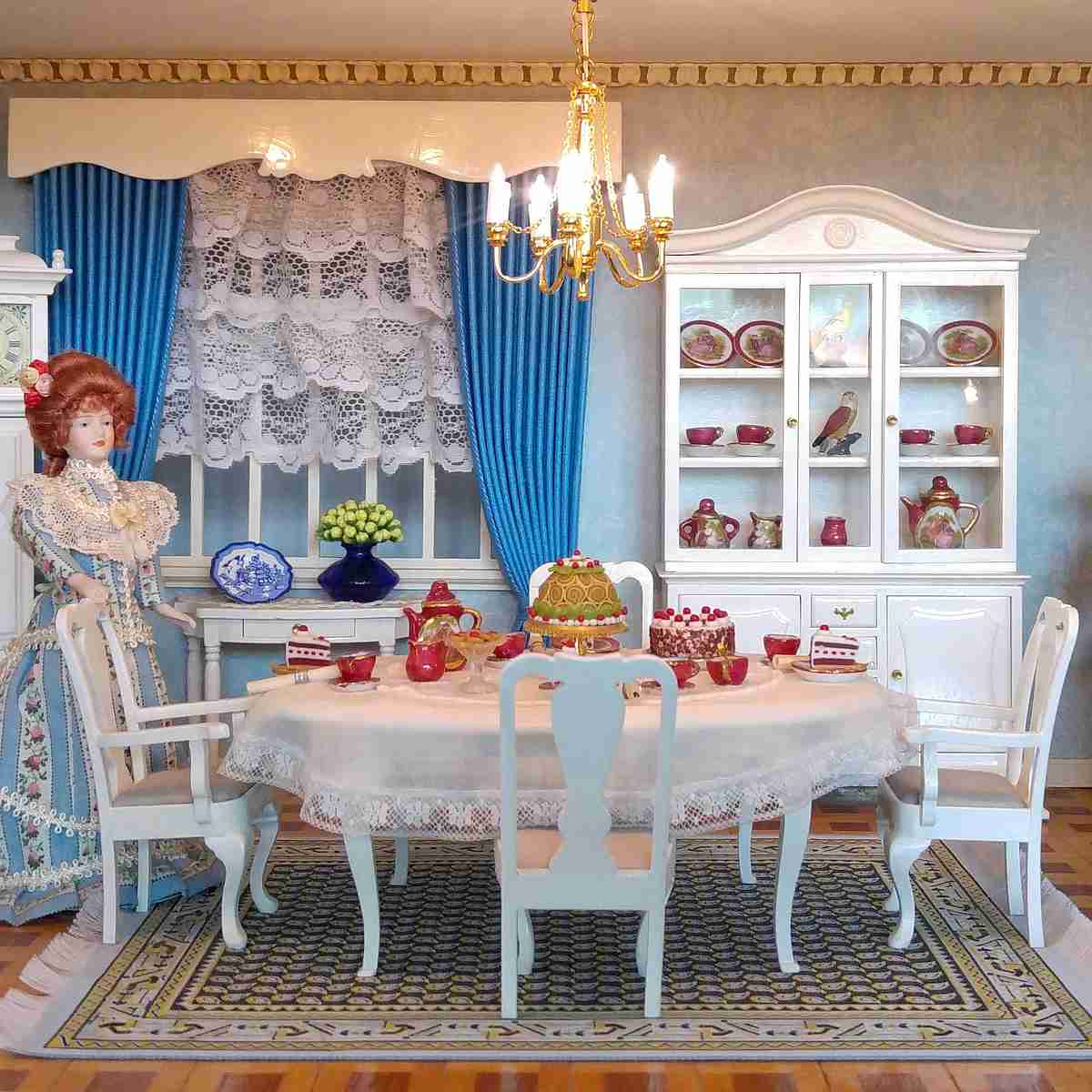 Furniture construction set - English dining room