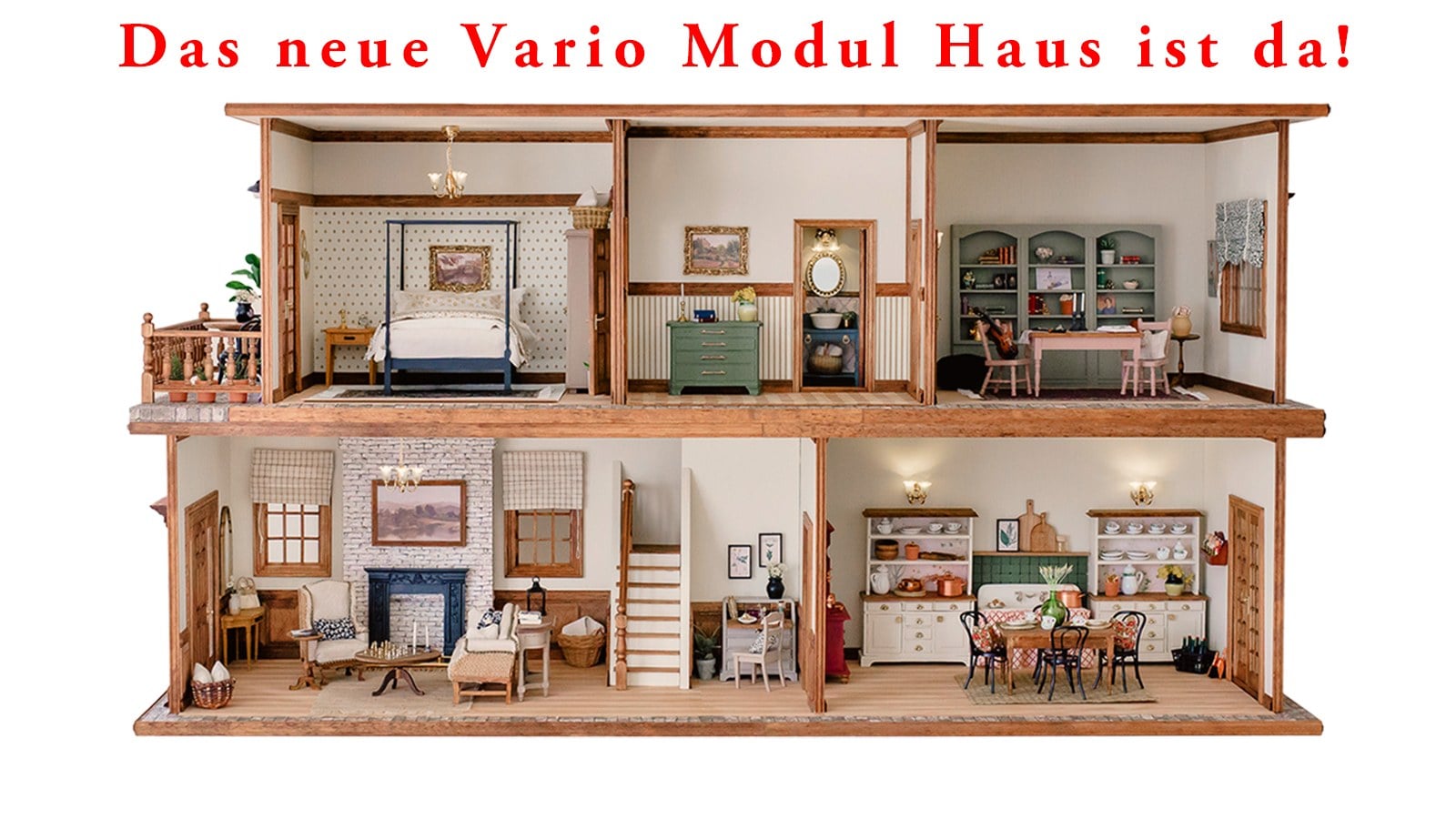 Die neue VARIO MODUL ETAGE als Haus oder zusätzliches Stockwerk zu Ihrer Villa Tara, dem Wandhaus oder dem großen Stadthaus!